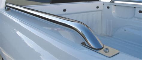 trail fx d0010s stainless steel short box bed rail|TrailFX Silver Truck Bed Side Rail .